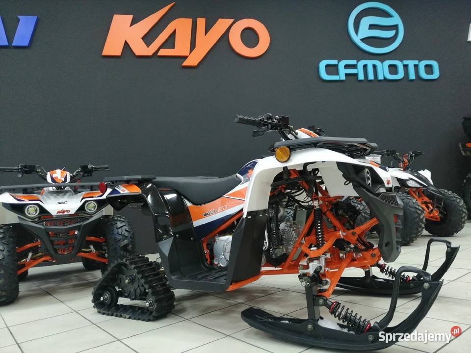 Quad atv Pojazd śnieżny Kayo AU125 zestaw Snow akryl