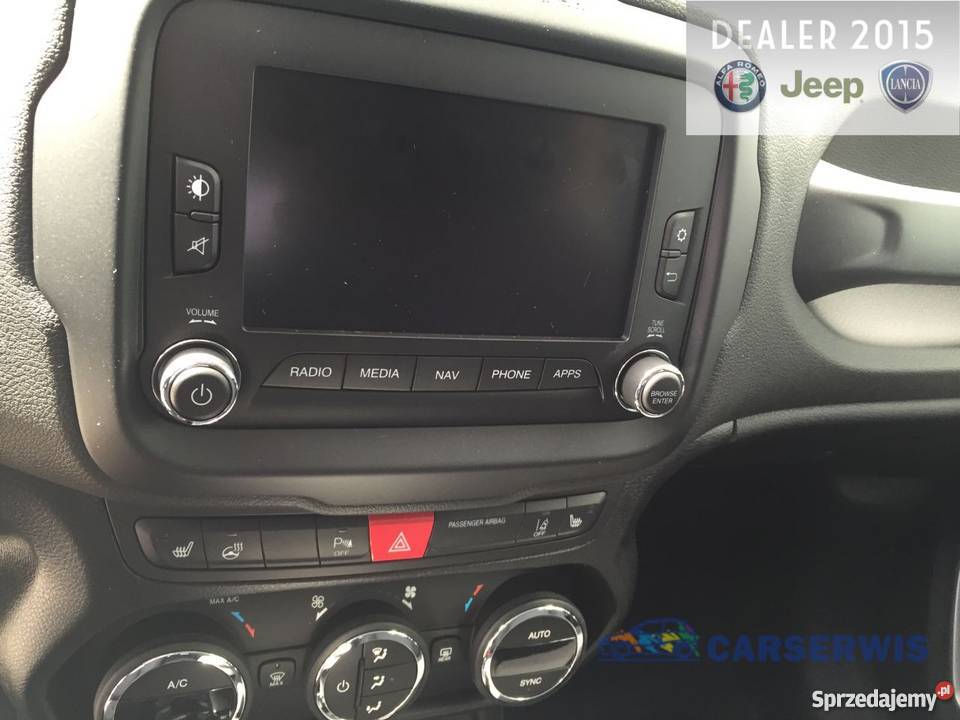 Jeep Renegade automatyczna skrzynia biegów autoalarm Warszawa