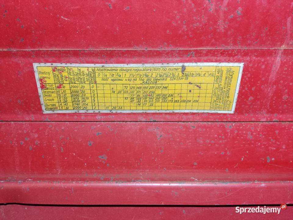 Siewnik zbożowy Siewniki i sadzarki Kalisz