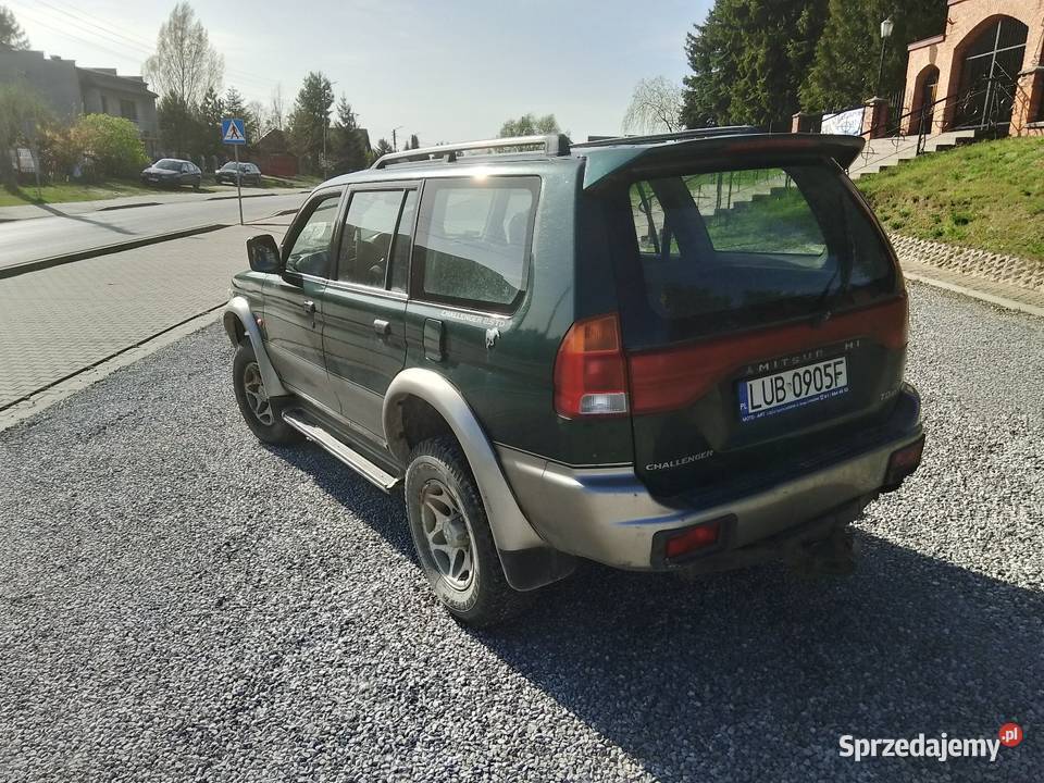 Mitsubishi Pajero 25 TDI 98 r 44 zamiana mazowieckie Łączany
