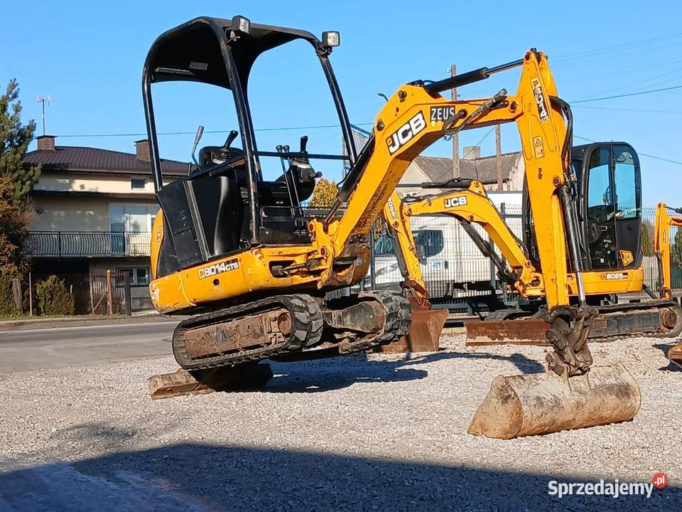 JCB 8014 Mini koparka JCB 8014 z 2007r ładna Złoczew