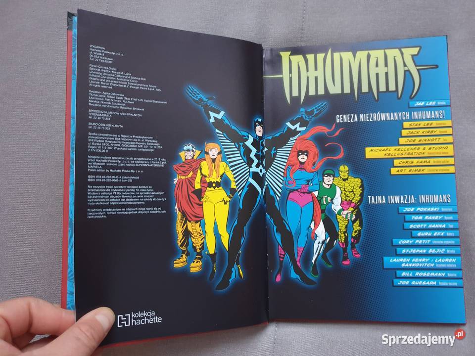Inhumans Superbohaterowie Marvela tom 29 Gdynia sprzedam