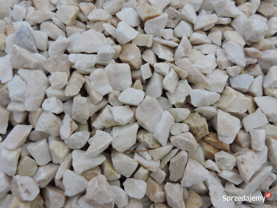 Grys Biała Marianna 816 mm biały kamień ozdobny małopolskie Oświęcim