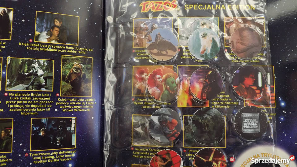 Tazo Star Wars Albumy Unikat Bydgoszcz