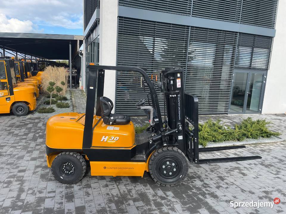 Wózek widłowy 3T triplex Gunter Grossmann Warszawa