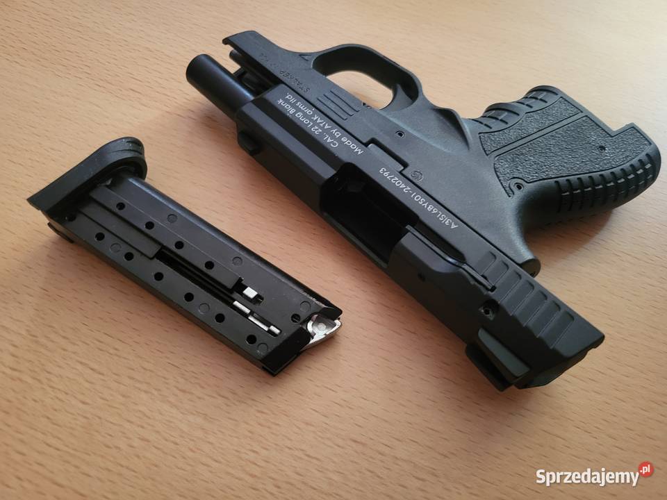 Pistolet Stalker M906 czarny nowy kabora skora Pozostałe Wrocław sprzedam
