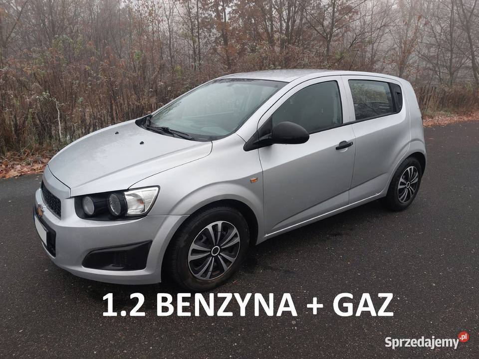 CHEVROLET AVEO 1.2+GAZ(4-letni) KLIMA * tempomat * 2kpl.kół * faktura