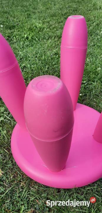 Stołek taboret dziecięcy różowy MAMMUT IKEA dom opolskie