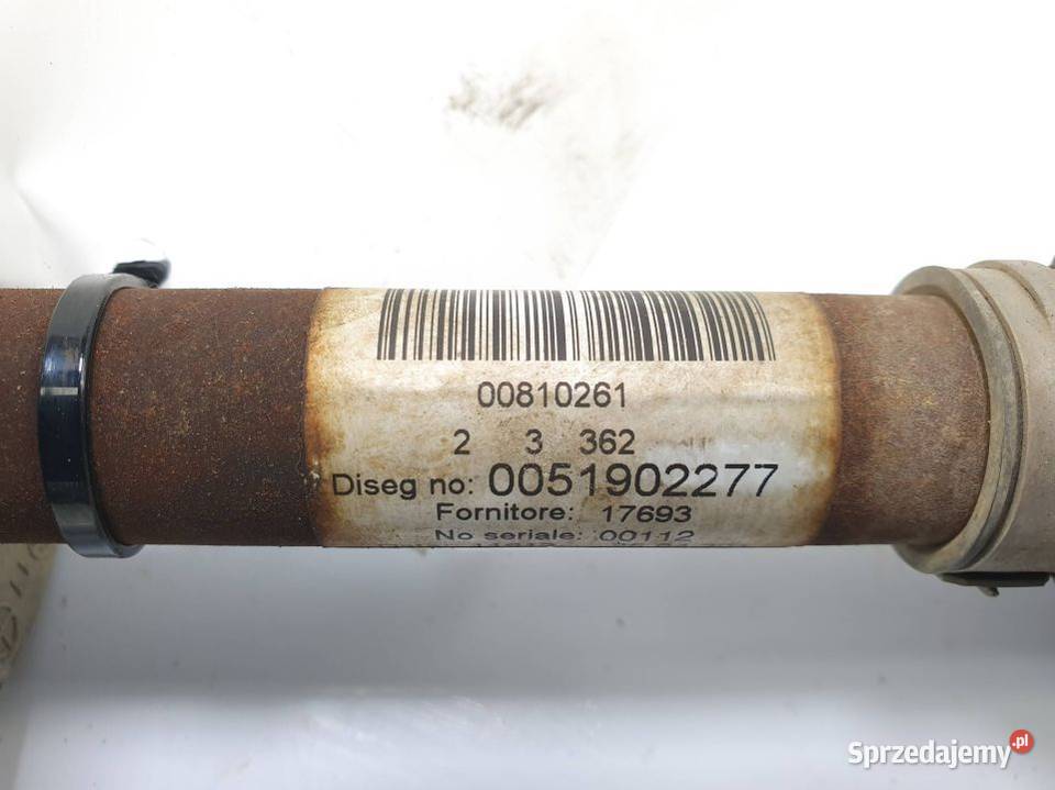 PÓŁOŚ PRAWA PRZÓD LANCIA YPSILON 51902277 Lipno