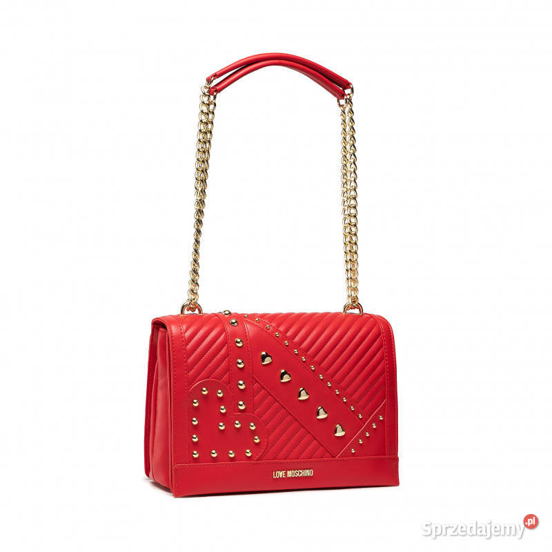 LOVE MOSCHINO TORBA TOREBKA ŁAŃCUSZKU Listonoszka  wielkopolskie Kalisz