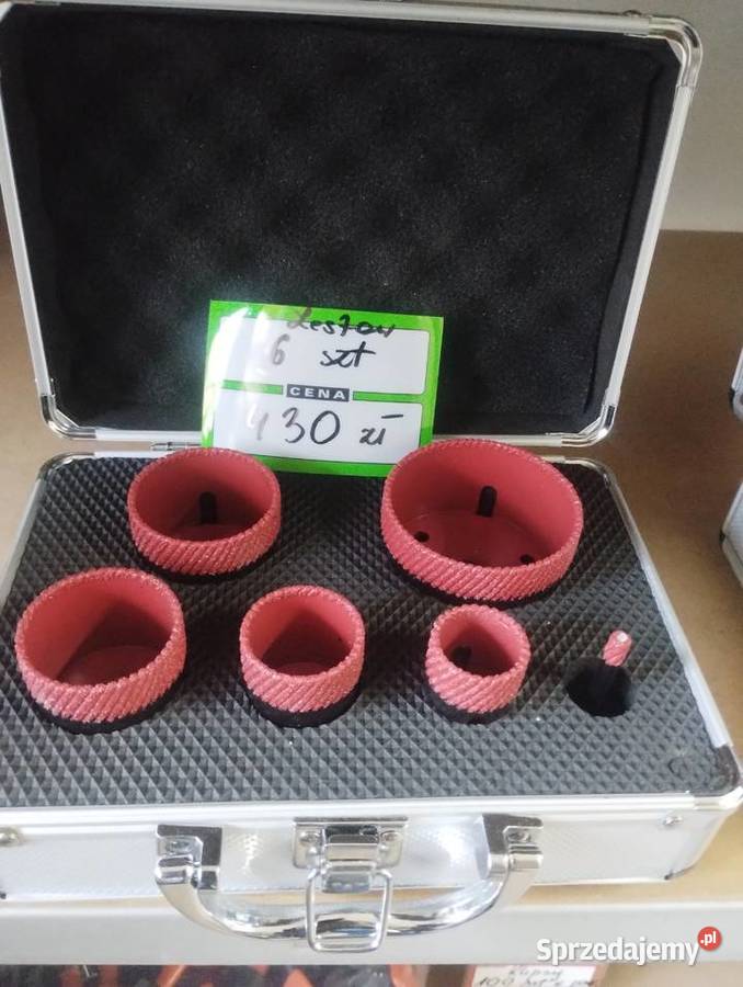 Otwornice diamentowe do płytek gresu Łódź