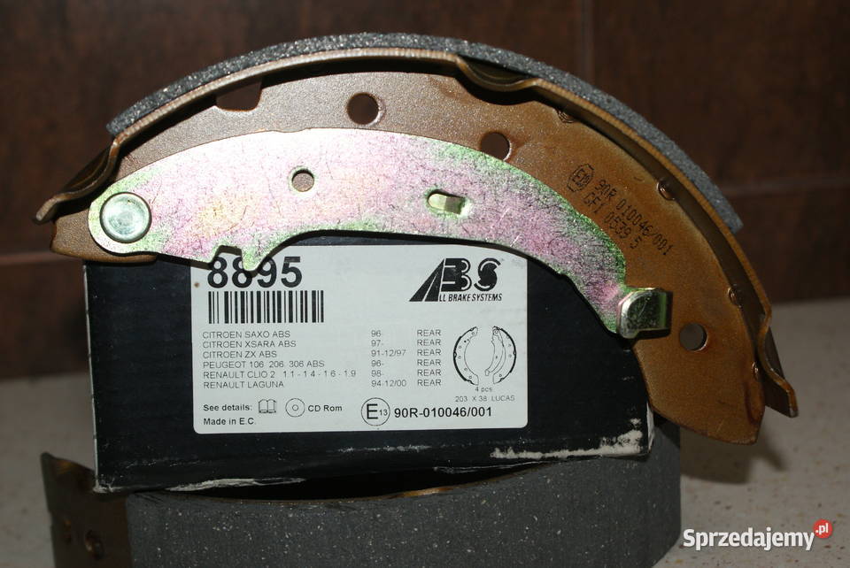 8895 ABS SZCZĘKI HAMULC RENAULT LAGUNA 9301 Białobrzegi