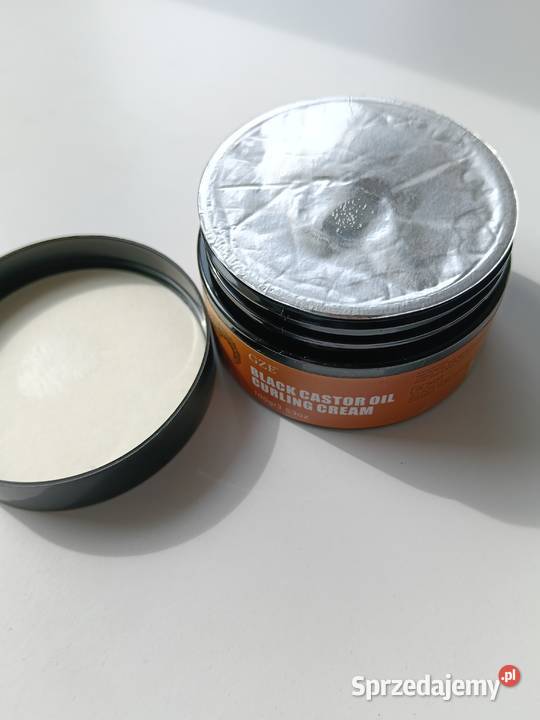 GZE Black Castor Oil Curling Cream 100 g Akcesoria do włosów Białystok sprzedam