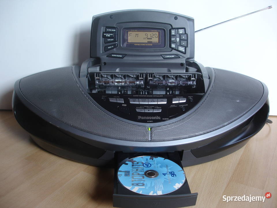 Radiomagnetofon PANASONIC RXED707 Radioodtwarzacze Elektronika lubuskie Zielona Góra
