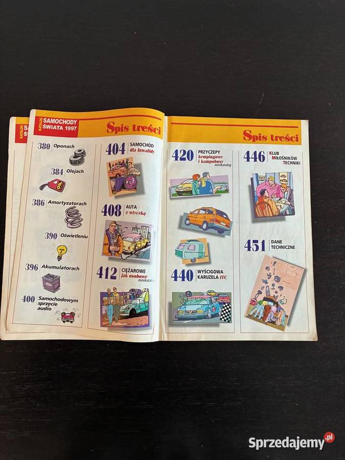 Katalog Samochody Świata 1997 Elbląg sprzedam
