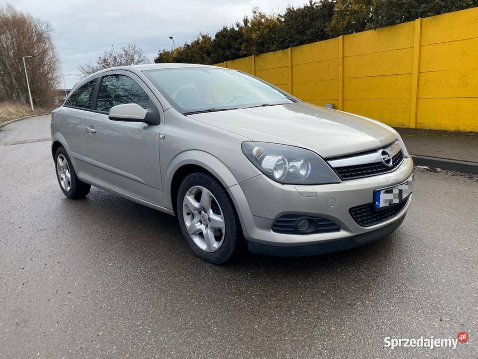 Opel Astra H Gtc 13 Cdti 90 2008 śląskie Częstochowa