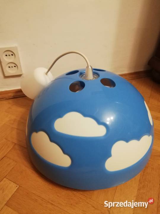 Lampa Ikea WISZĄCA SKOJIG CHMURKI DZIECKO E27 Warszawa