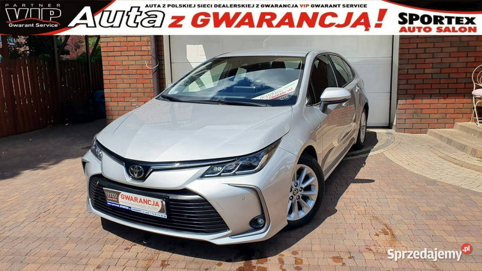 Toyota Corolla 16 132 GAZ 2021 REJ COMFORT Salon światła przeciwmgielne Aleksandrów Łódzki