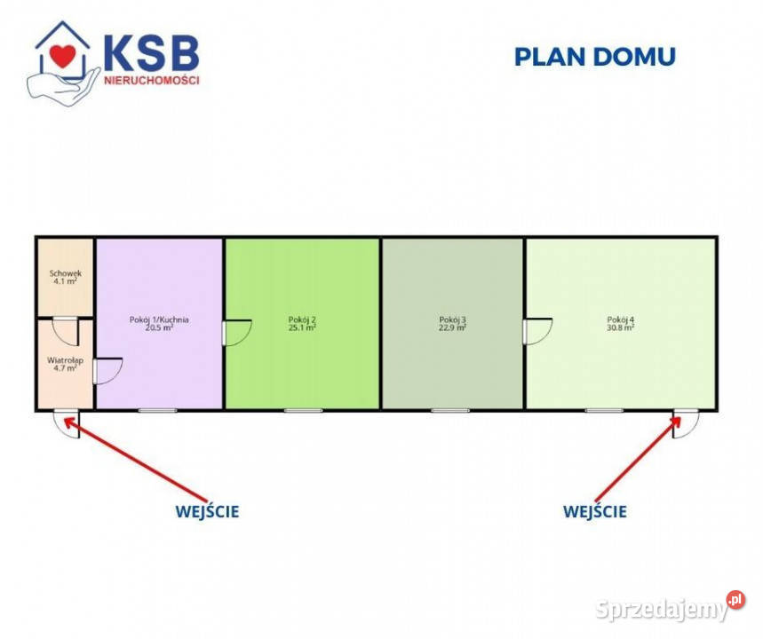 Dom 1081m2 działka 1292m2 Piaski Brzóstowskie Liczba pokoi 4