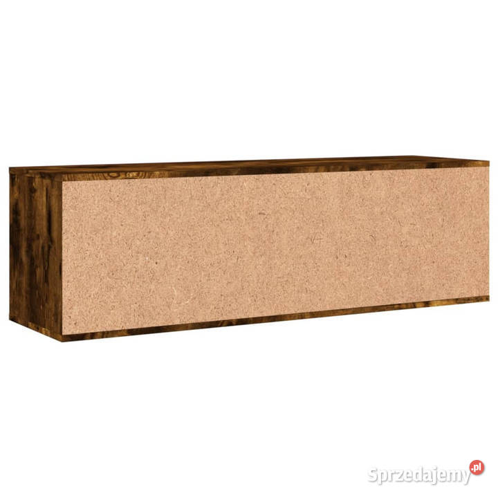Szafka pod TV przydymiony dąb 120x34x37 WM833548