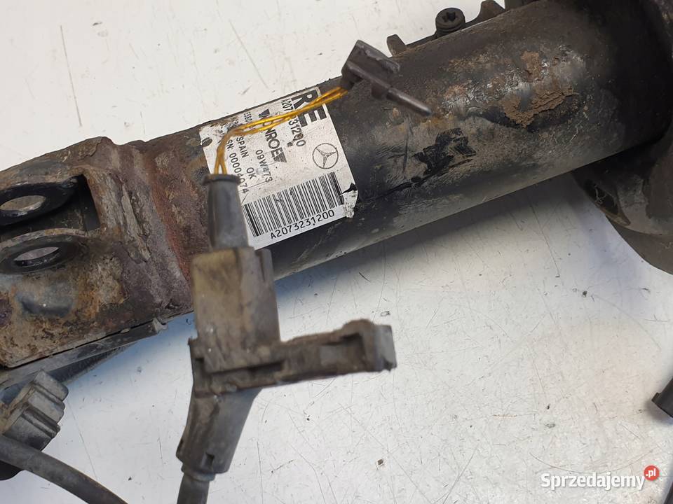 Mercedes C207 PRZEDNI AMORTYZATOR Lewy przód Amortyzatory Rudka sprzedam