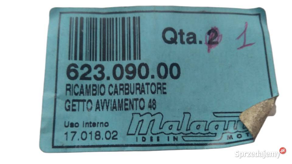 Dysza gaźnika 48 ORGINAŁ Malaguti 50 62309000 podlaskie Bielsk Podlaski