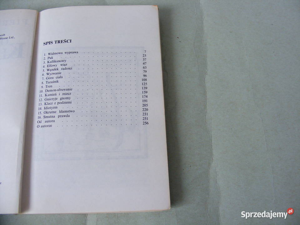Anthony x 5 Zamek Roogna Nocna mara Smok Okrutne Rok wydania 1992 Proza i poezja Oborniki Śląskie