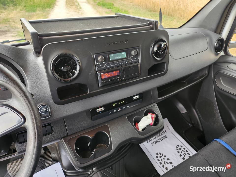 Mercedes Sprinter 907 319 CDI190 LAWETAS1 wł2021 pełny VAT Ostrów Wielkopolski