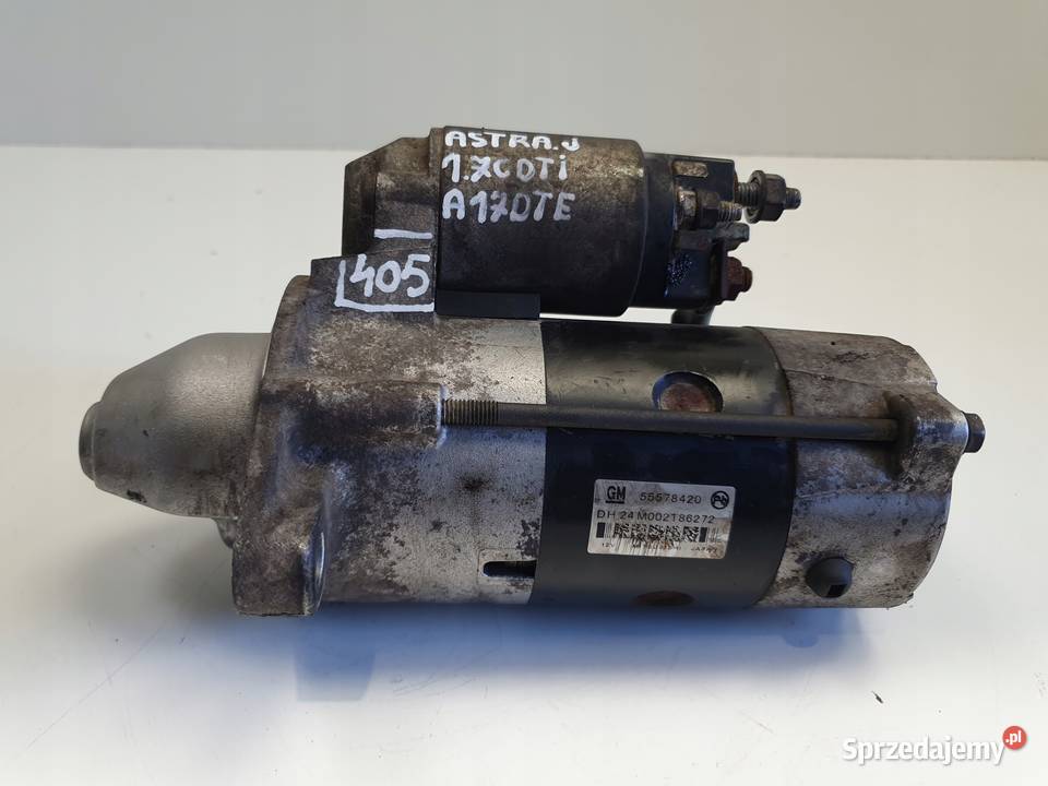 ROZRUSZNIK Opel Astra IV J 17 CDTI ROZRUSZNIK Układ elektryczny silnika Chełm