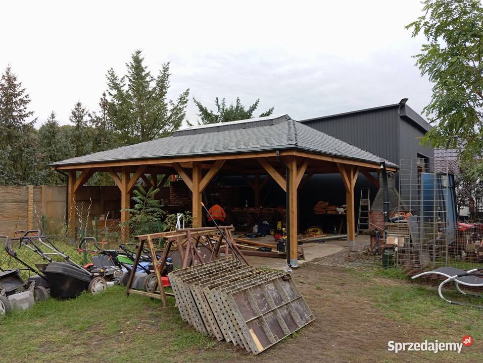 Altana ogrodowa domek drewniany pergole Szczecin