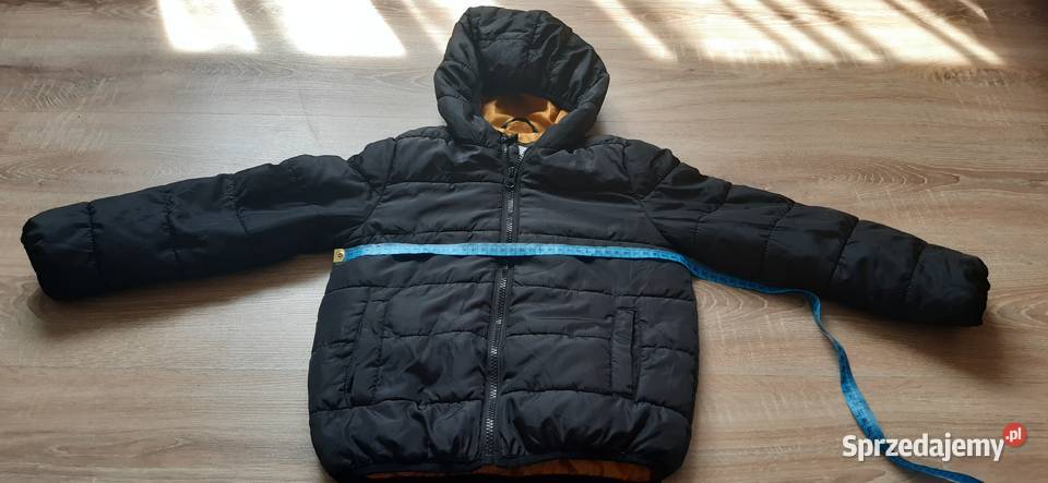 Kurtka czarna przejsciowa 116 mazowieckie