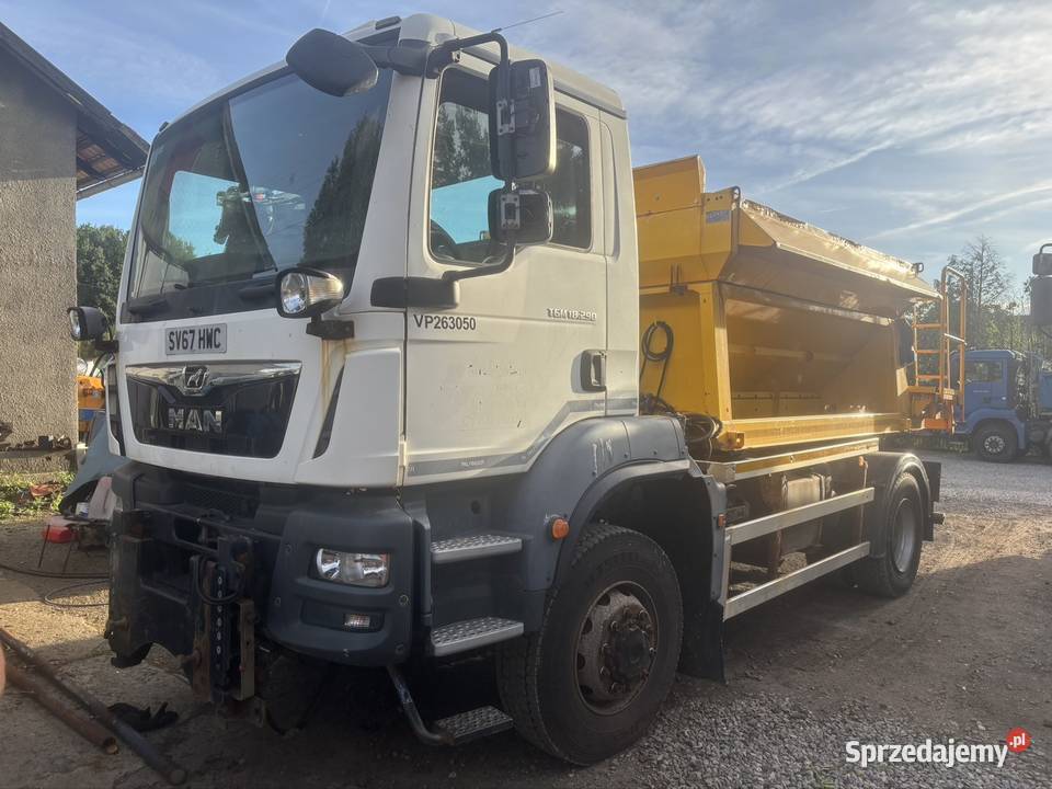 MAN TGM 18290 4x4BB 2017 Piaskarka Solarka