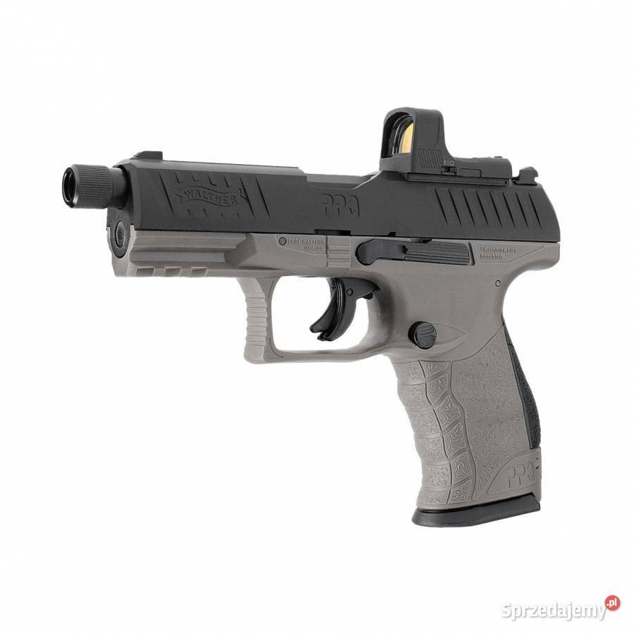 Pistolet wiatrówka Walther PPQ M2 Q4 TAC Combo