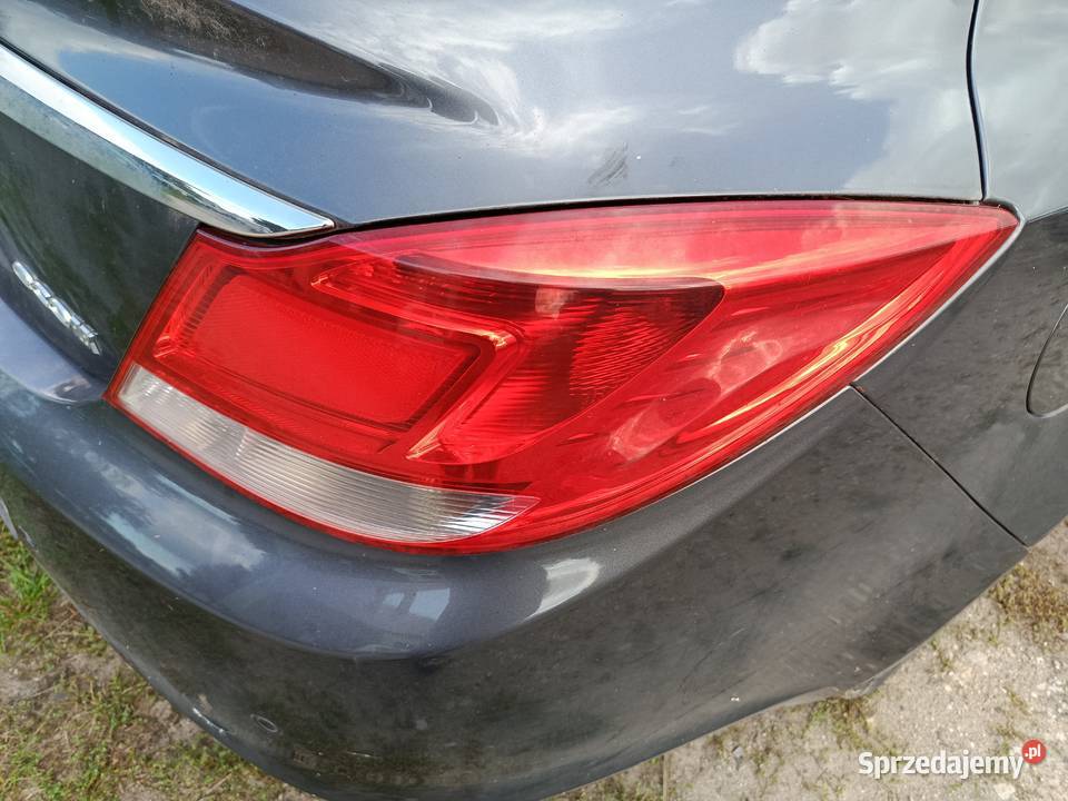 Lampa tylna prawa Opel Insignia 20 118 kw 2012 r wielkopolskie Szklarka Myślniewska
