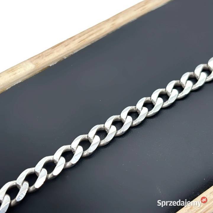 Srebrny Łańcuch Próby 925 3437g Długość 55 Elbląg