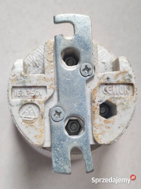 ceramiczna oprawka żarówki E27