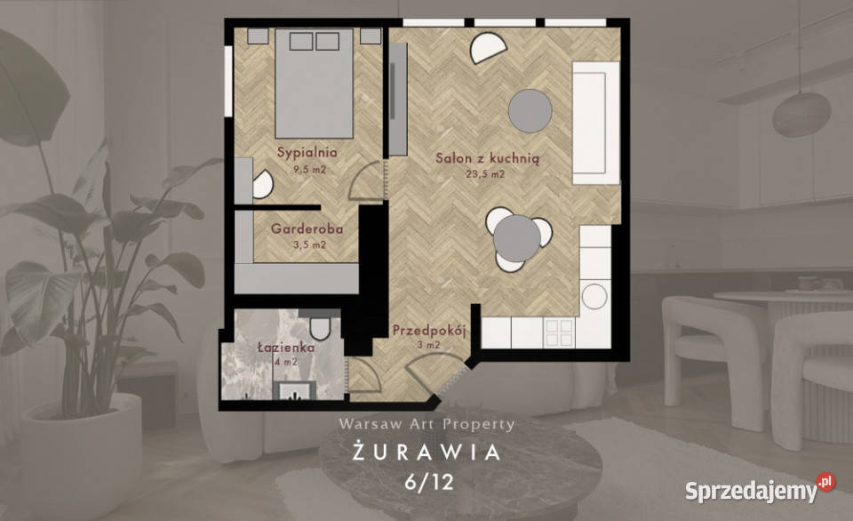 PRESTIŻOWE ŻURAWIA PLACU TRZECH KRZYŻY 435 M2 2 Piętro 2
