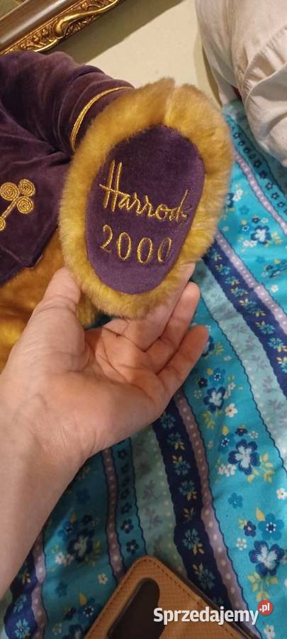 miś 2000 datowana na stopę HARRODS BEAR inny kolor Poznań