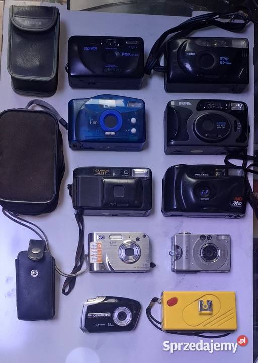 Aparaty fotograficzne cyfrowe i analogowe