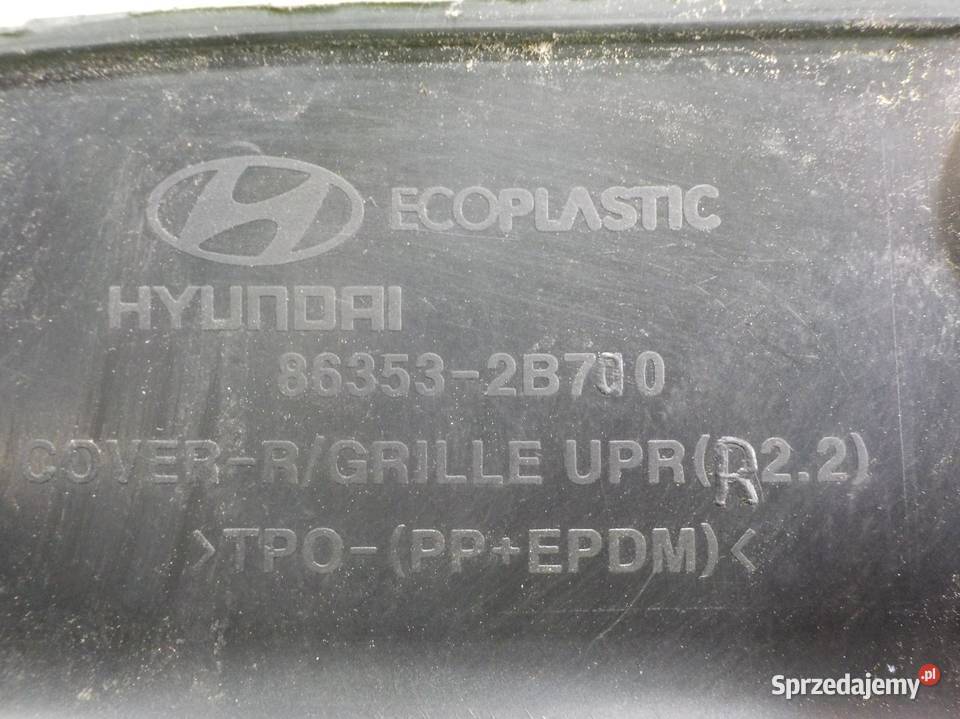HYUNDAI SANTA FE 22 CRDI 12r atrapa grill