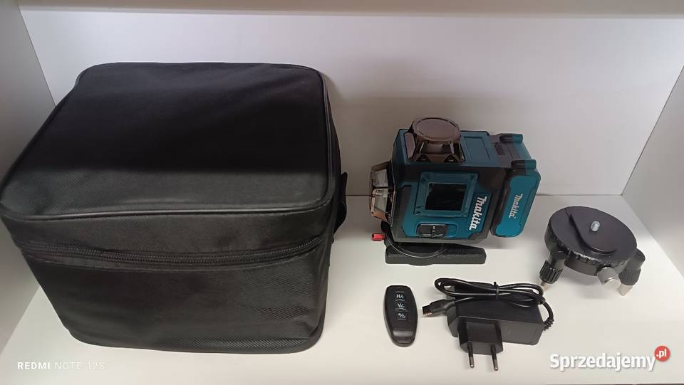 Poziomica laserowa Makita 4D 16 linii zielony Łask