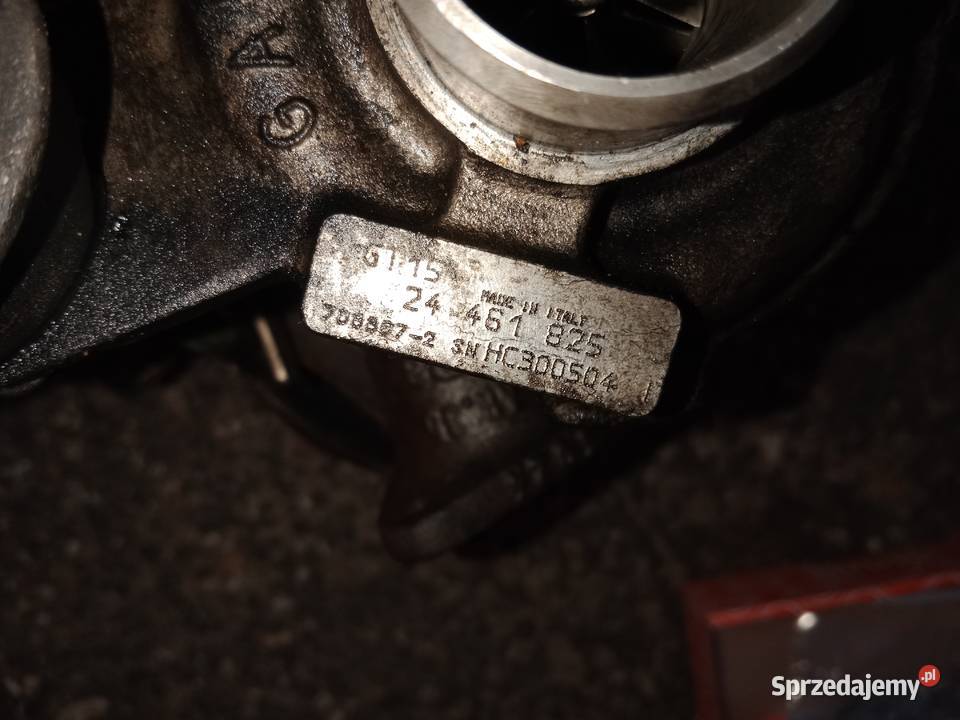 Turbina Opel Zafira 24461825 Dębno