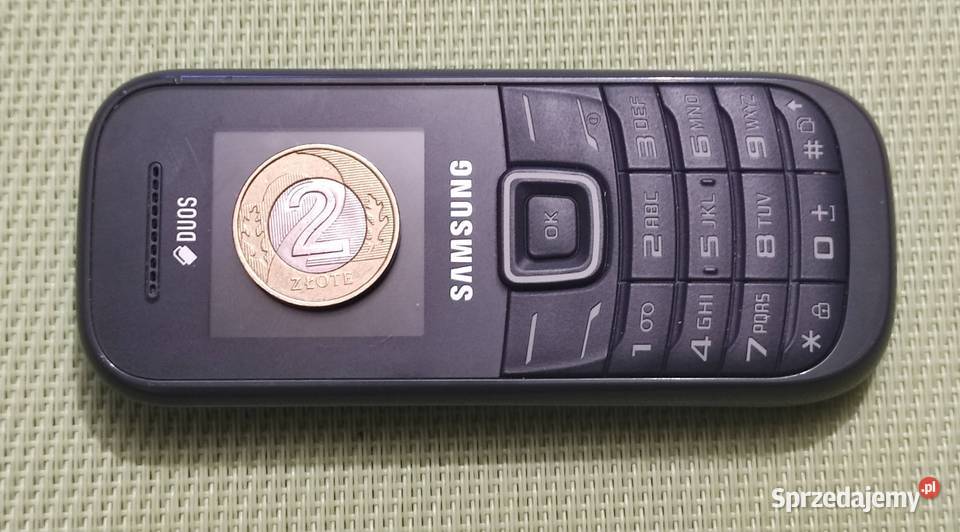 Telefon komórkowy SAMSUNG GTE1202 DUOSIM Telefony i Akcesoria Pruszków sprzedam