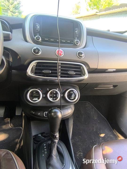 Fiat 500X bogata brązowe skóry Sosnowiec sprzedam