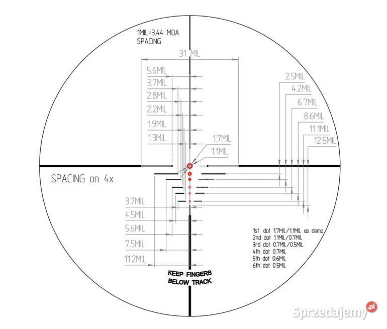 Luneta do kuszy Valiant Kronos II 4x40 SIR ARC wielkopolskie Trzcianka sprzedam