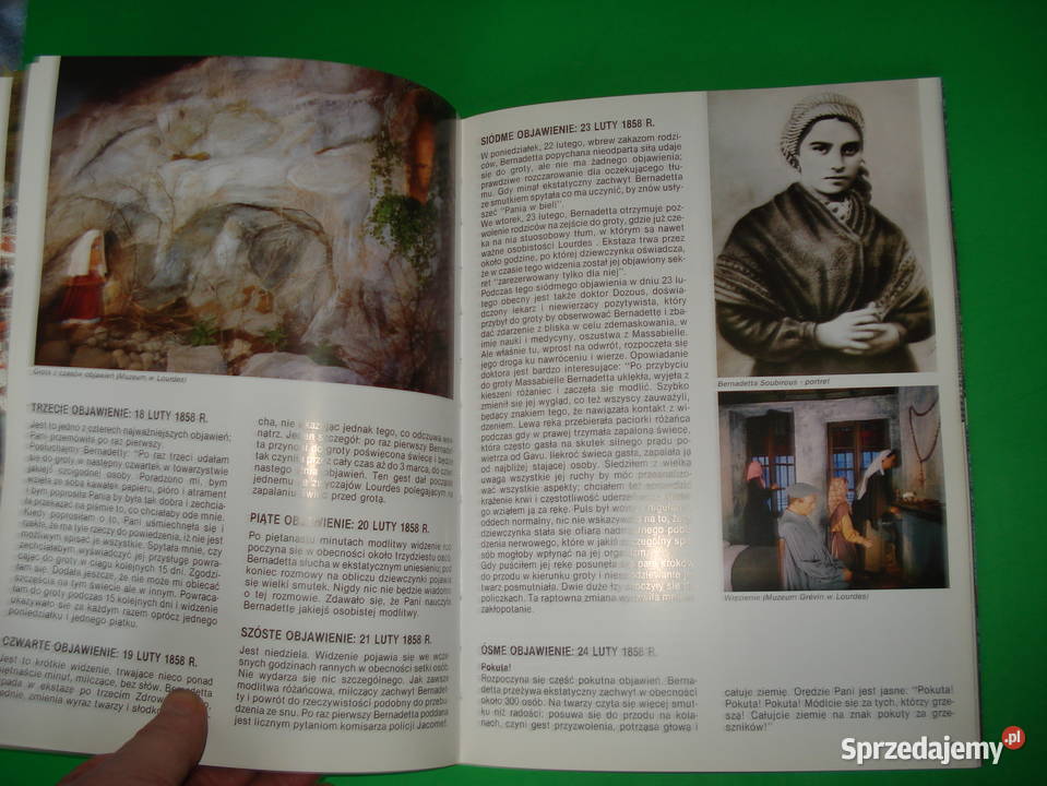 Książka Lourdes wersja Polska Warszawa