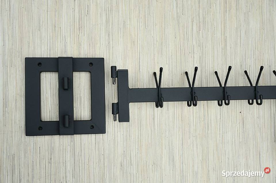 WIESZAK SKŁADANY NA ZAWIASACH DO SZATNI METALOWY Siepraw