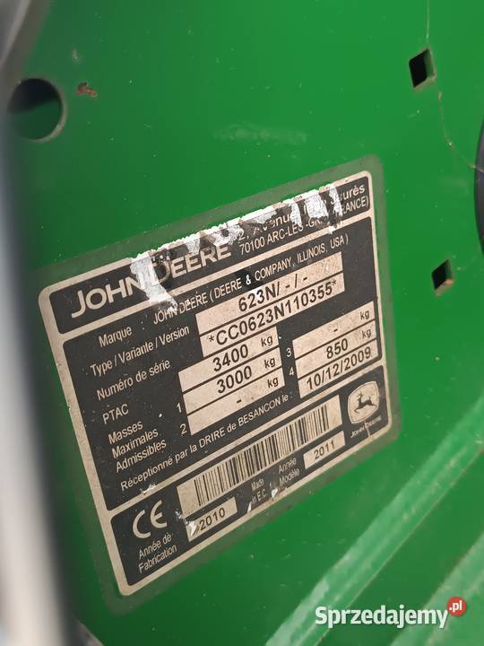 John Deere 623 MAŁO UŻYWANA Suwałki