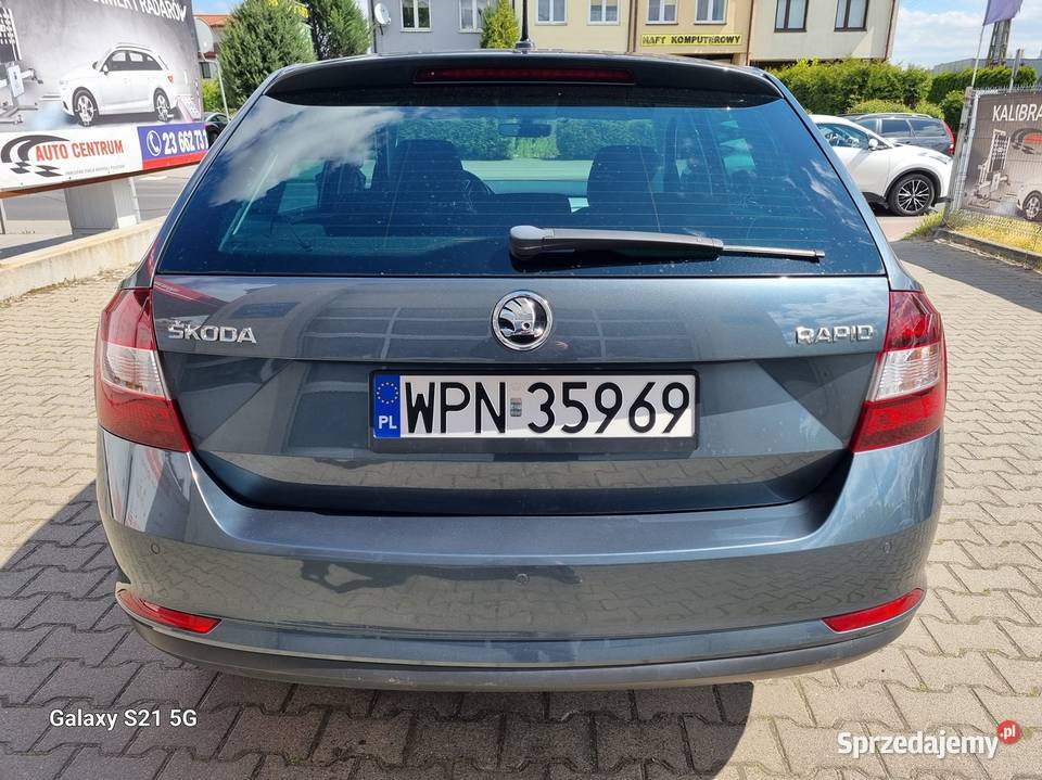 Skoda Rapid II 10 110 nawigacja alufelgi aluminiowe felgi mazowieckie Płońsk