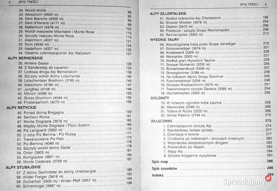 Alpy Wybór tras turystycznych i wspinaczkowych lubelskie Chełm